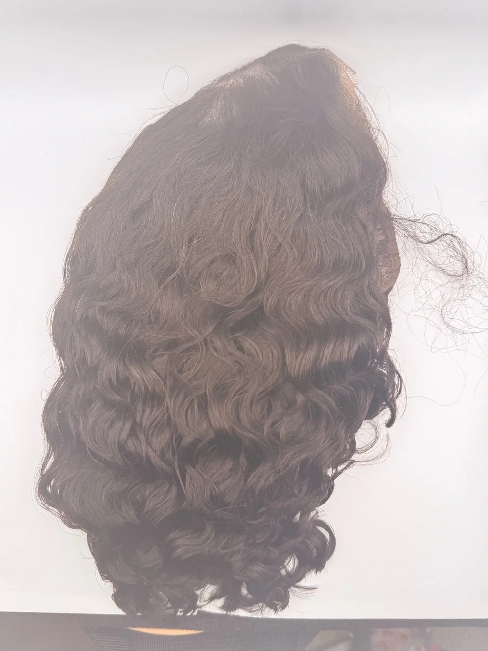 HUMAN HAIR Wig 13x6 Frontal Lace 180% Density HD Lace 6” deep wave